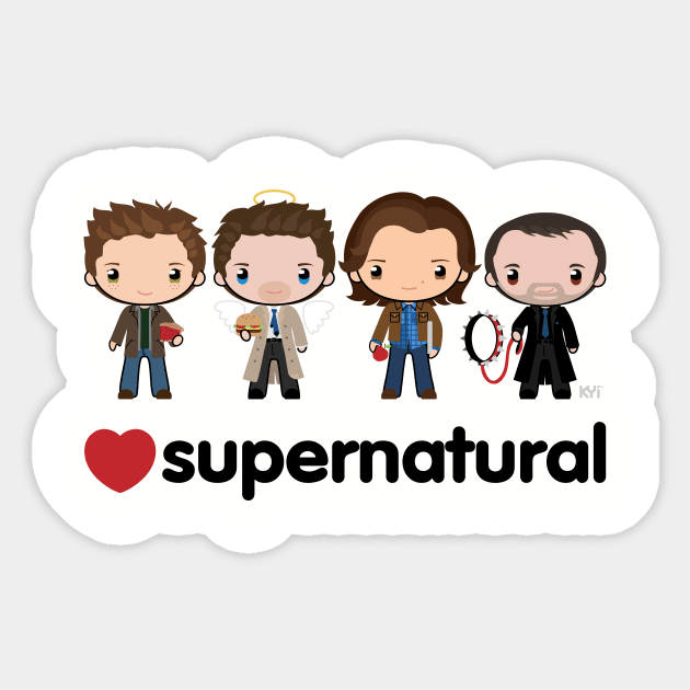 Love Supernatural 1 Sticker by KYi